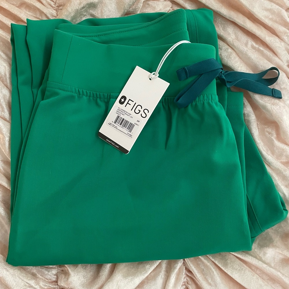 NWT LIMITED Ed. Figs Evergreen High-Waisted Livingston Scrub Pants Sz S